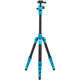 Штатив MeFOTO Backpacker S Aluminum - Blue (BPSABLU) с моноподом